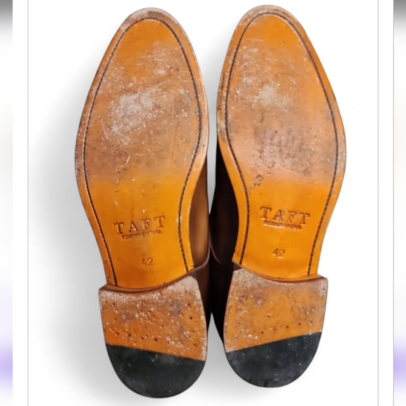 TAFT Prince Monk Double Strap Men Oxford Loafers Brown 42/US 9 Timeless Classic - Picture 9 of 12